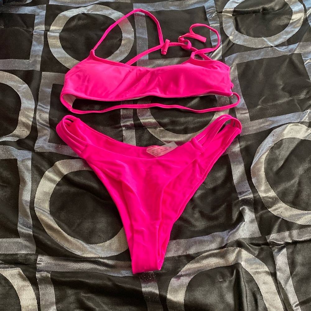 Hot Pink Bikini